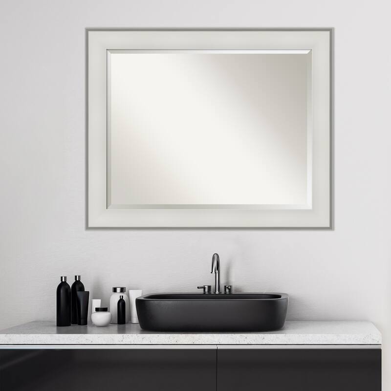 Beveled Bathroom Wall Mirror - Imperial Frame