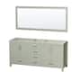 Option Light Green / Brushed Nickel Hardware