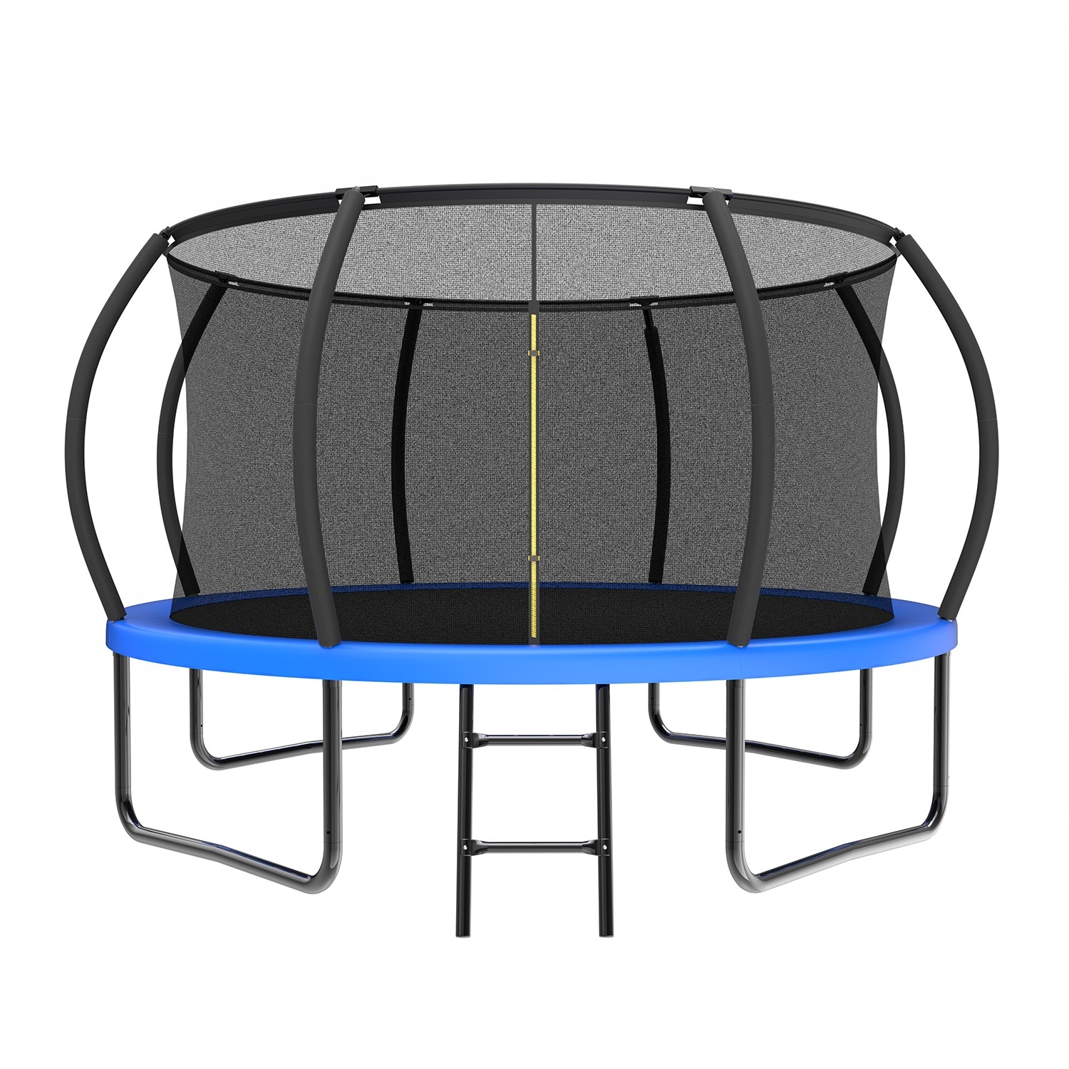 12FT Recreational Kids Trampoline with Safety Enclosure Net