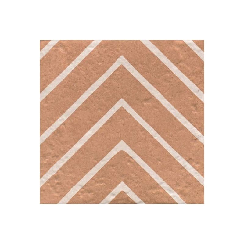 Verity Woven 8x8 Matte Porcelain Encaustic Tile - Floor, Wall, Backsplash