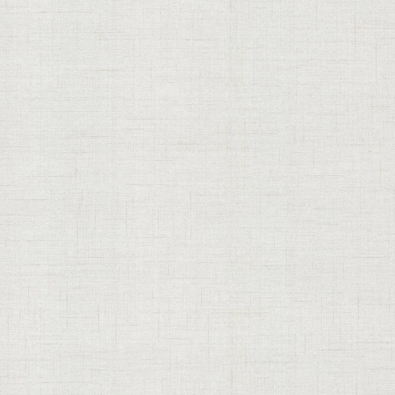 Warner Leon Off-White Faux Fabric Wallpaper