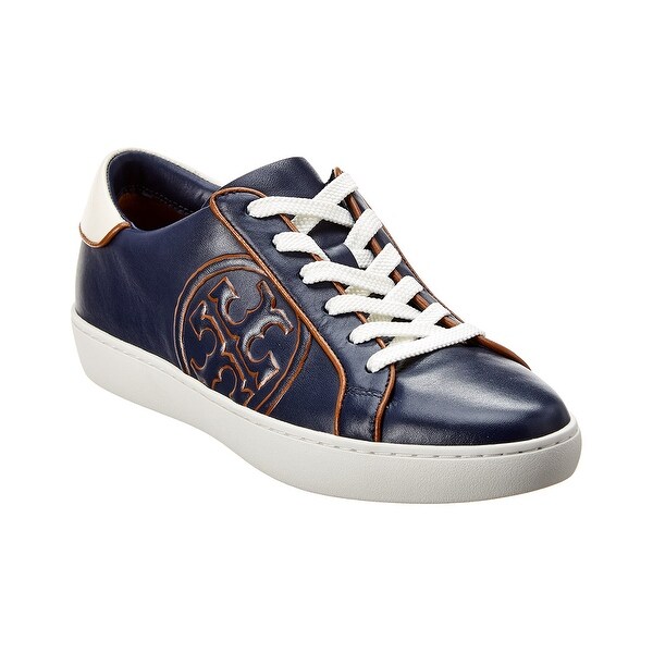 tory burch leather sneakers