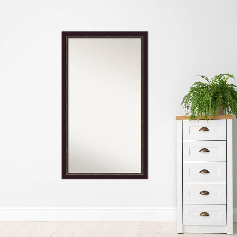 Oversized Wall Mirror Choose Your Custom Size - Signore Bronze Frame