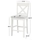 preview thumbnail 6 of 4, Lifestorey Montreal Crossback Counter Height Stools (Set of 2)