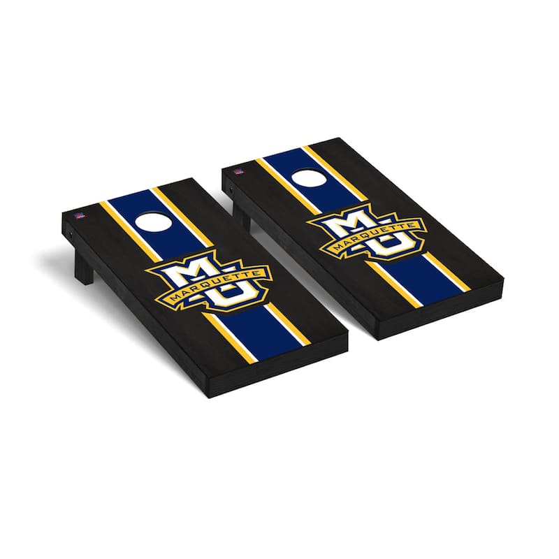 Marquette Golden Eagles 2x4 Pro Cornhole Boards - V2 - Include Team Bags + Carry Case