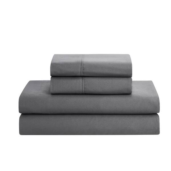 8 Piece Bed In A Bag Pintuck Comforter Sheet Set