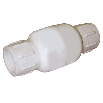 Jones Stephens C30075 3/4 Socket PVC Check Valve