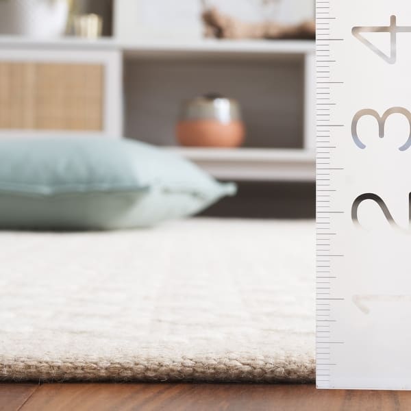dimension image slide 1 of 6, SAFAVIEH Hand-Woven Vermont Gunnþorunn Transitional Wool Rug