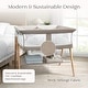 preview thumbnail 3 of 3, Bondi Beechwood Twin Bassinet