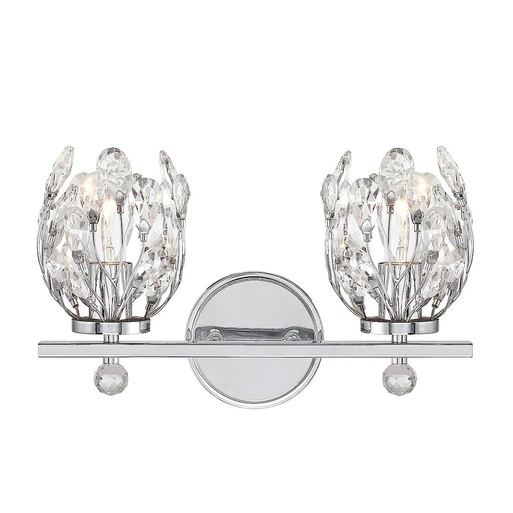 Moreno Two Light Bathroom Vanity