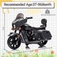 preview thumbnail 33 of 43, Electric Ride-On Motorcycle for Kids - 6V Dirt Bike with USB, AUX, Music, and Headlight - Perfect for Toddlers Ages 1-3