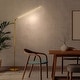 preview thumbnail 1 of 3, Brightech Libra LED Dimmable Floor Lamp - Brass