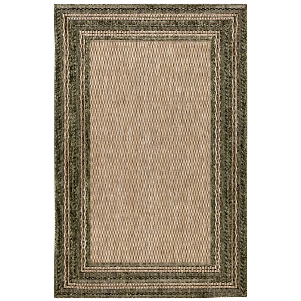 Liora Manne Carmel Multi Border Indoor/ Outdoor Area Rug
