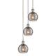 Option Brushed Satin Nickel / Light Smoke Deco Swirl