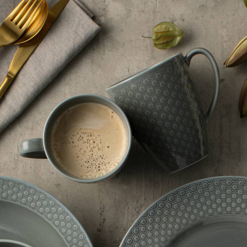 Kikko Set of 4 Mugs, 16 oz.