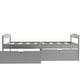 preview thumbnail 9 of 25, Twin Size Platform Bed with Two Drawers - Space-Saving Design, High-Quality Pine Wood