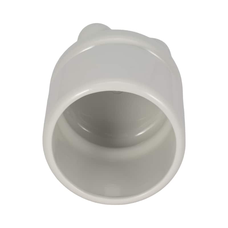 7" Knobby Footed Planter, White, , 7"H,