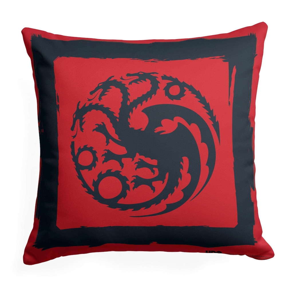 Warner Brothers Game of Thrones Year of the Dragon Razorblade 18 Inch Throw Pillow