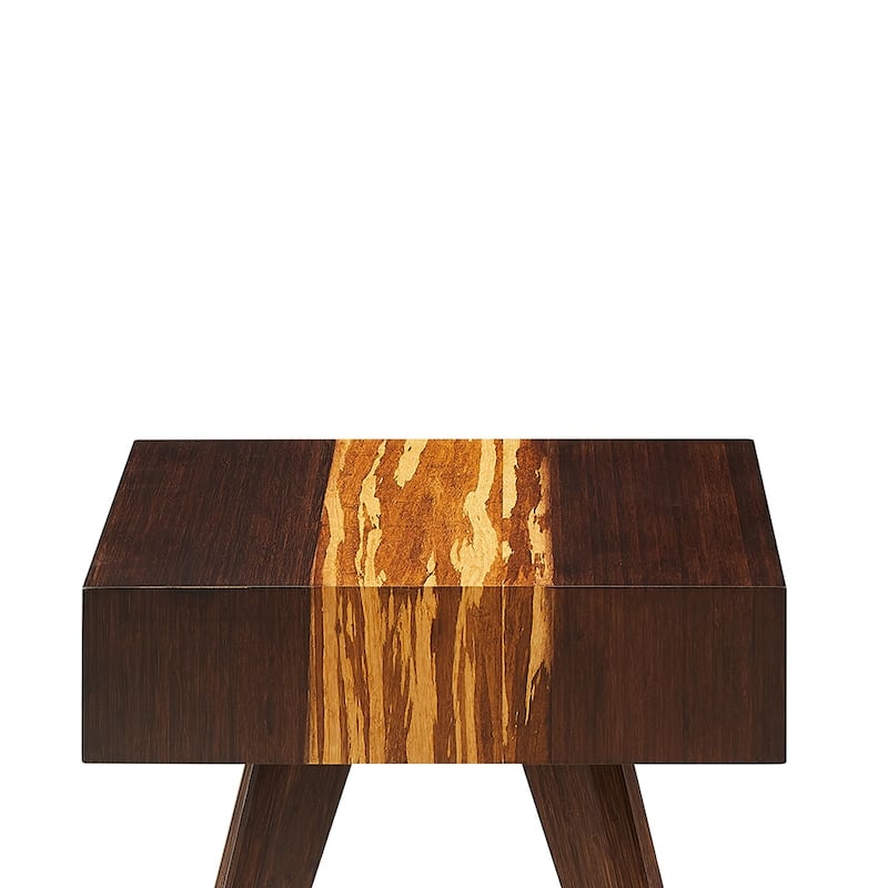 Sarah End Table, Burgundy