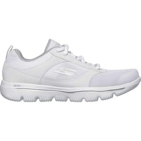 skechers ultra go womens silver