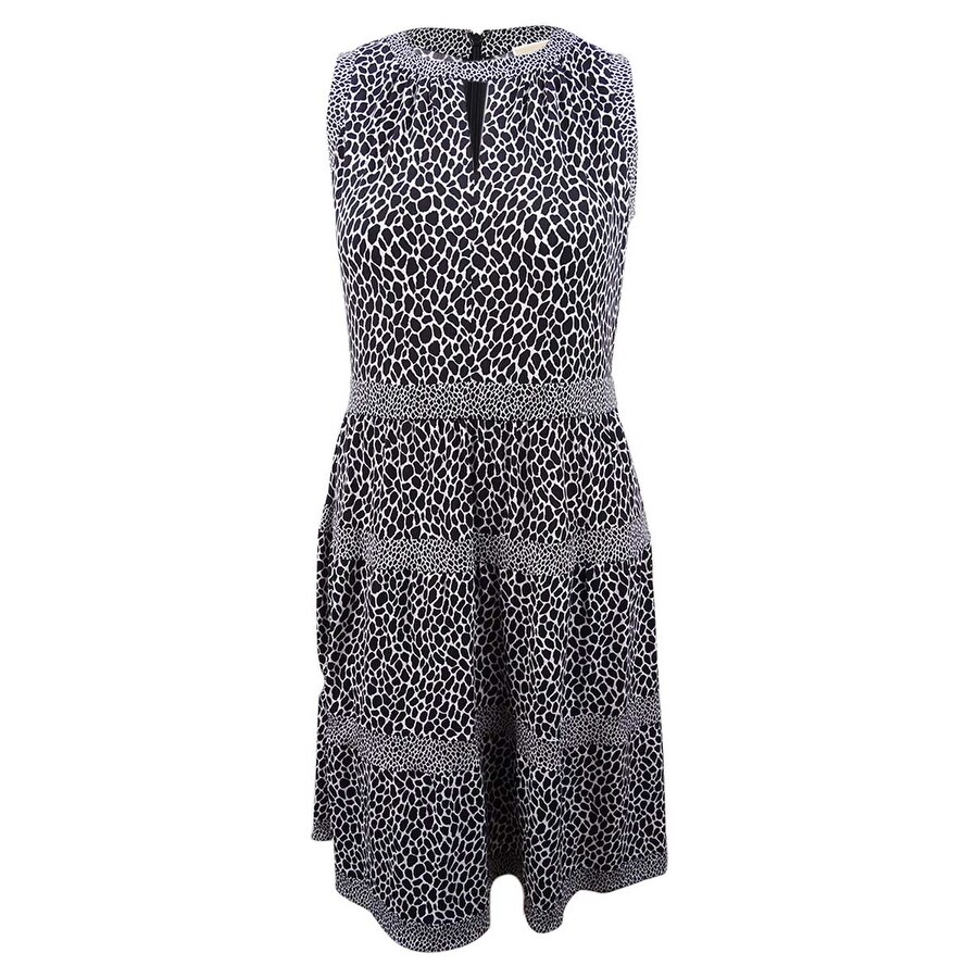 plus leopard print dress