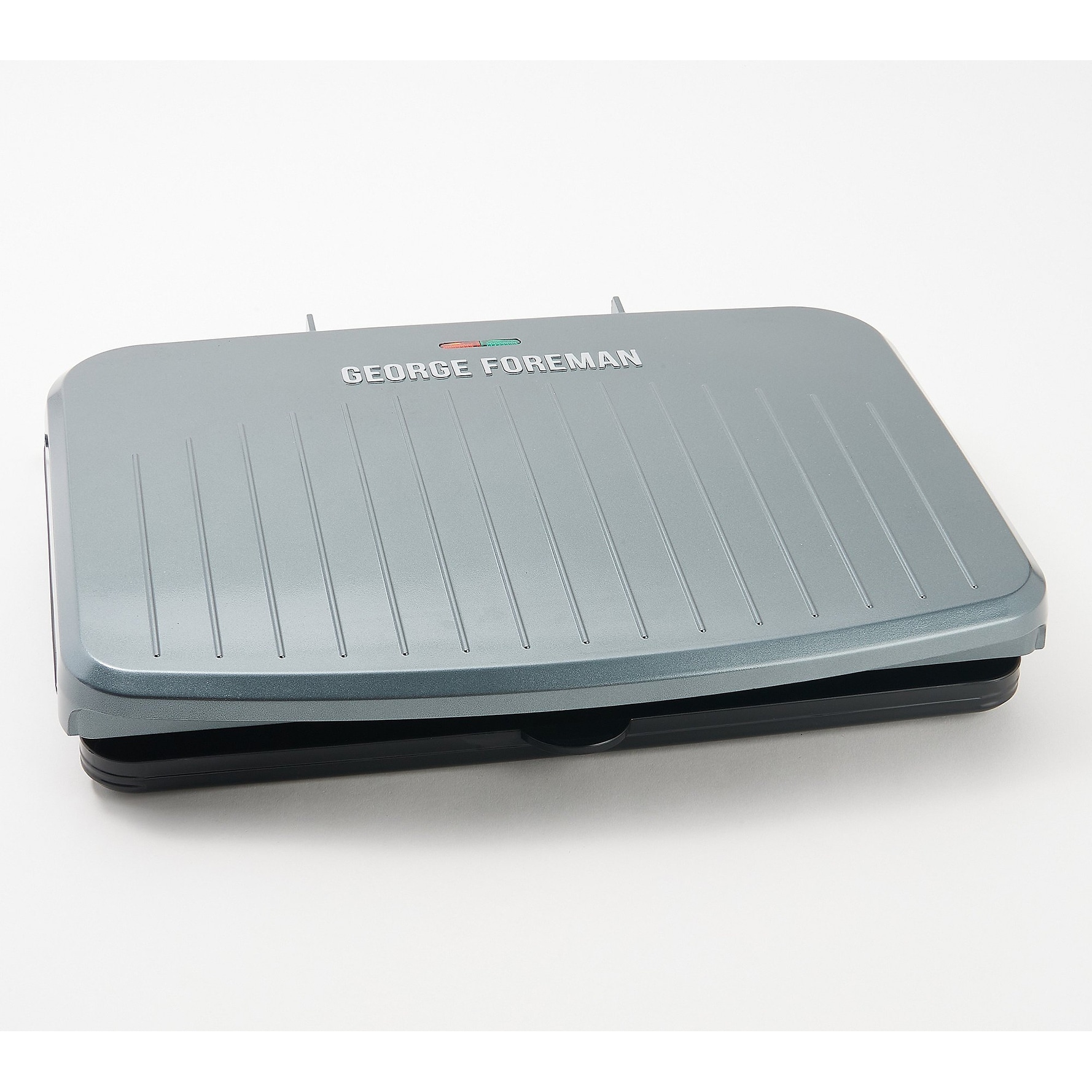 George Foreman 9-Serving Silver Nonstick Indoor Grill and Panini with Drip  Pan 985117978M - The Home Depot