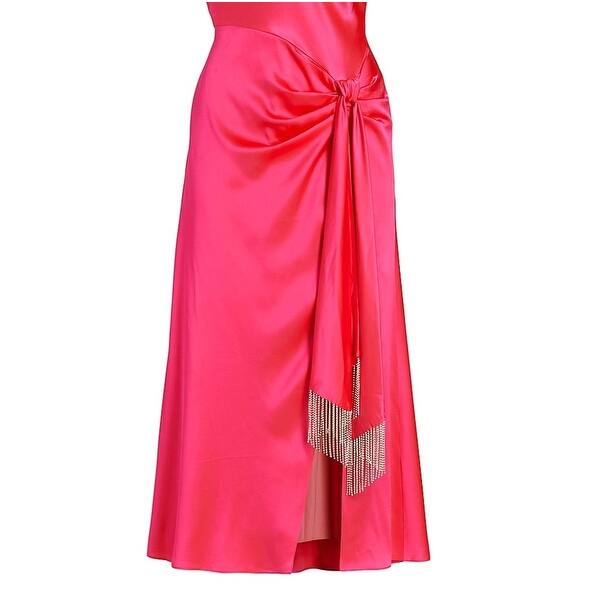 red sequined mini dress Pride And Prejudice Sequin Bow Mini Dress ‍ ️Mermaid Way, Red / M main image 0