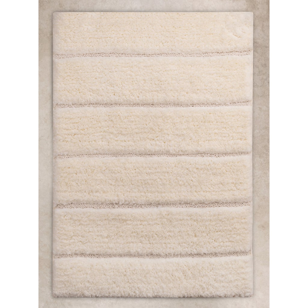 Riga Ivory Bath Mat