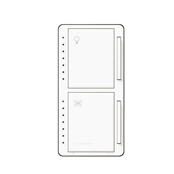 Lutron Macl Lfqh Wh Maestro Fan Control And Led Dimmer White Lutron Macl Lfqh Wh Maestro Fan Control