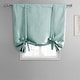 preview thumbnail 3 of 53, Exclusive Fabrics Faux Silk Taffeta Tie-Up Window Shade (1 Panel)