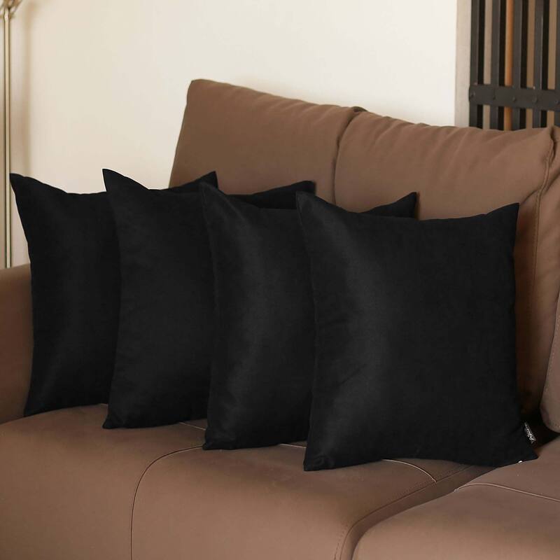 Farmhouse Set of 4 Decorative Throw Pillow Square and Lumbar