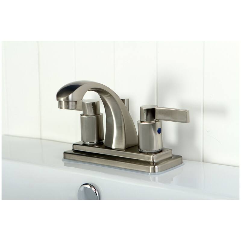 Kingston Brass NuvoFusion 1.2 GPM Centerset Bathroom Faucet with
