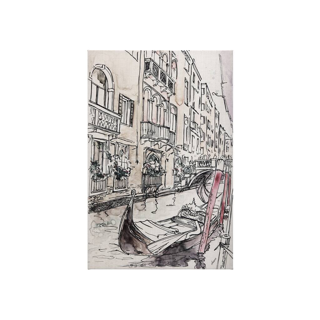 Travel Memories V (20 x 30) Canvas Art Print
