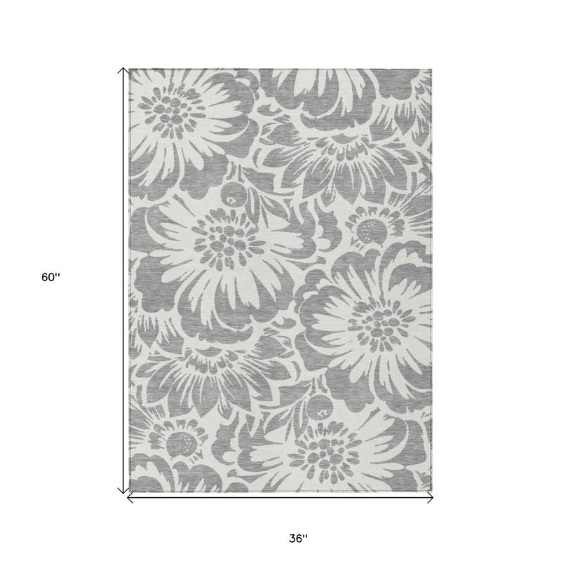 Cari Botanic Elegance Weather Resistant Timeless Fusion Outdoor Rug