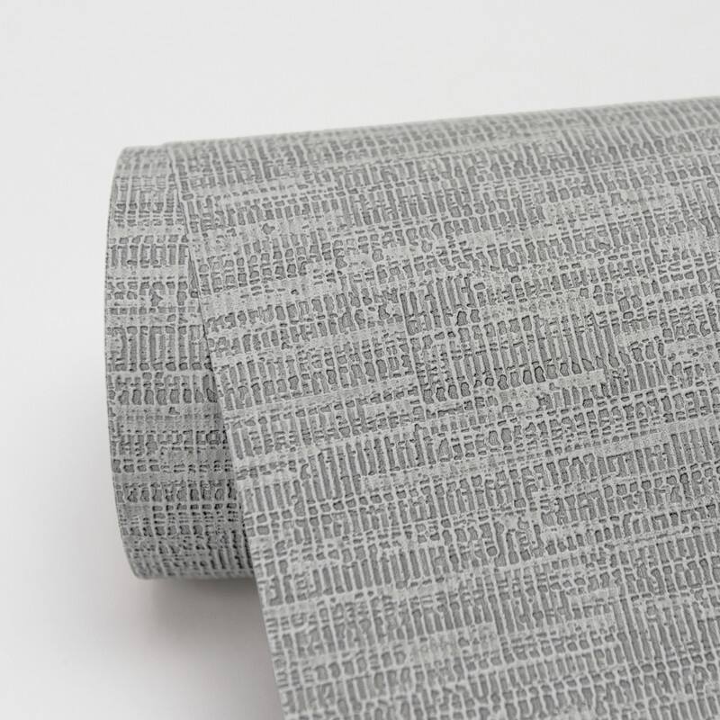 Warner Wembly Light Grey Distressed Texture Wallpaper