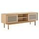 preview thumbnail 1 of 9, Milo 59" TV Stand Oak - 59"