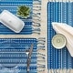 preview thumbnail 17 of 18, DII Natural Tonal Stripe With Fringe Placemat (Set of 6)