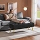 preview thumbnail 13 of 30, Yaheetech Upholstered Footstool Velvet Ottoman Button-Tufted Table Bench - 45"×16"×17"