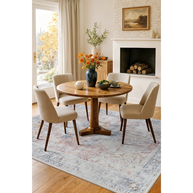 World Rug Gallery Bohemian Oriental Washable Area Rug