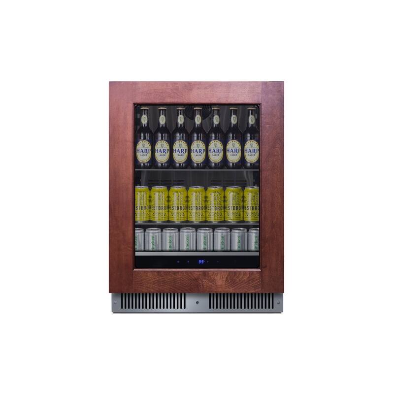 Summit SDHG2443PNRLHD 24" Wide 80 Can Capacity Panel Ready Beverage