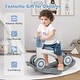 preview thumbnail 26 of 29, Costway 3 in 1 Rocking Horse with Detachable Balance Board and Height - See Details