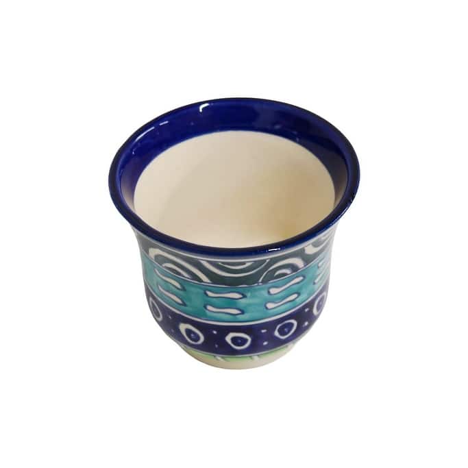 Home&Manor Ceramic Planter Multicolor