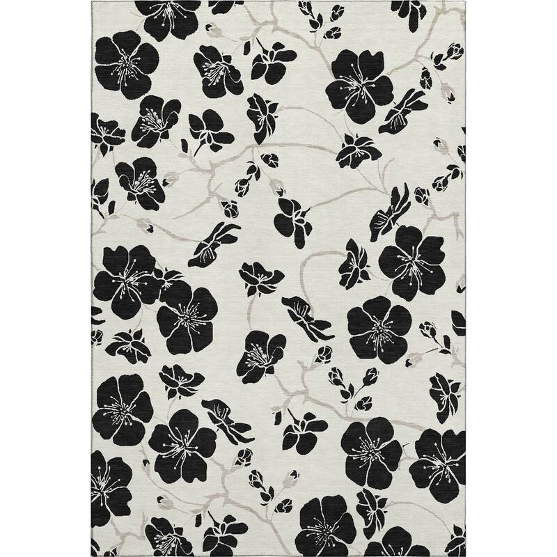Premium Washable Super Soft Modern Floral Mayfield Rug