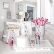 preview thumbnail 5 of 4, Creative Scents Vanda White Bathroom Accessories Set of 4
