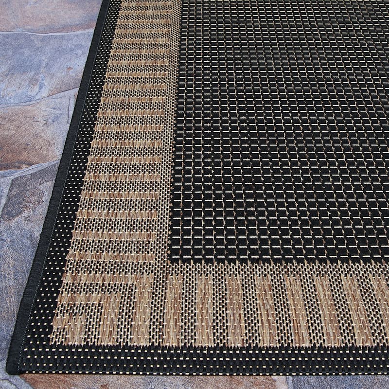 Pergola Flame Indoor/ Outdoor Area Rug