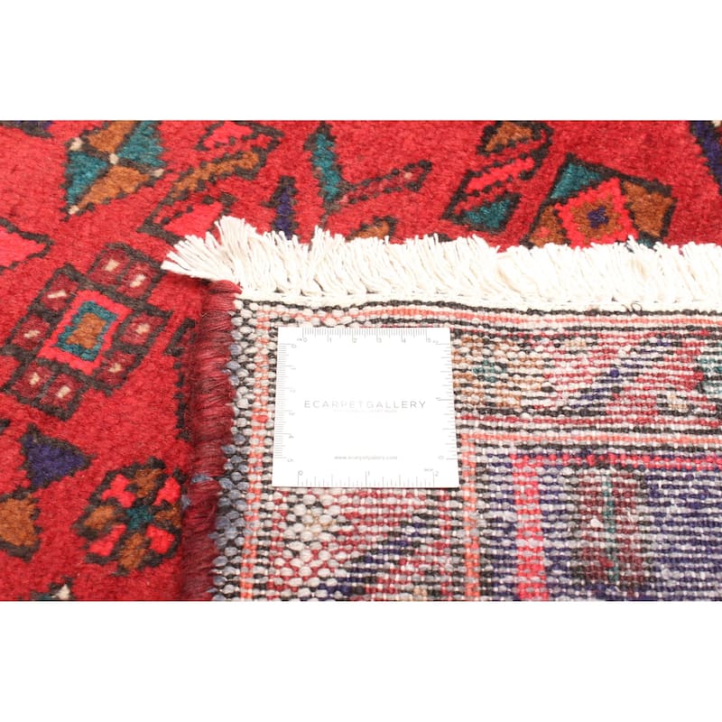ECARPETGALLERY Hand-knotted Anadol Red Wool Rug - 4'8 x 8'7