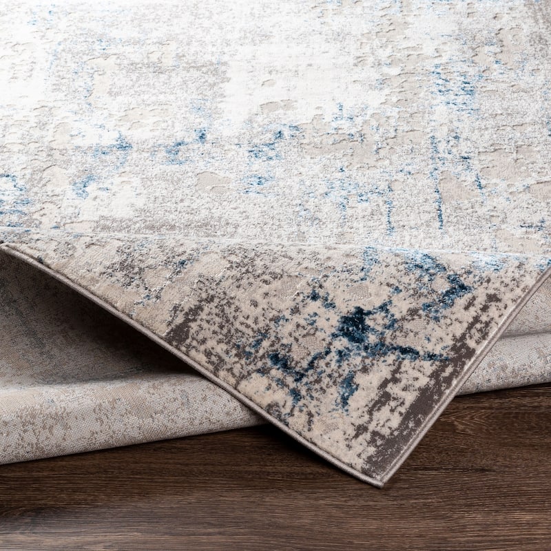 Livabliss Industrial Lustro Abstract Area Rug