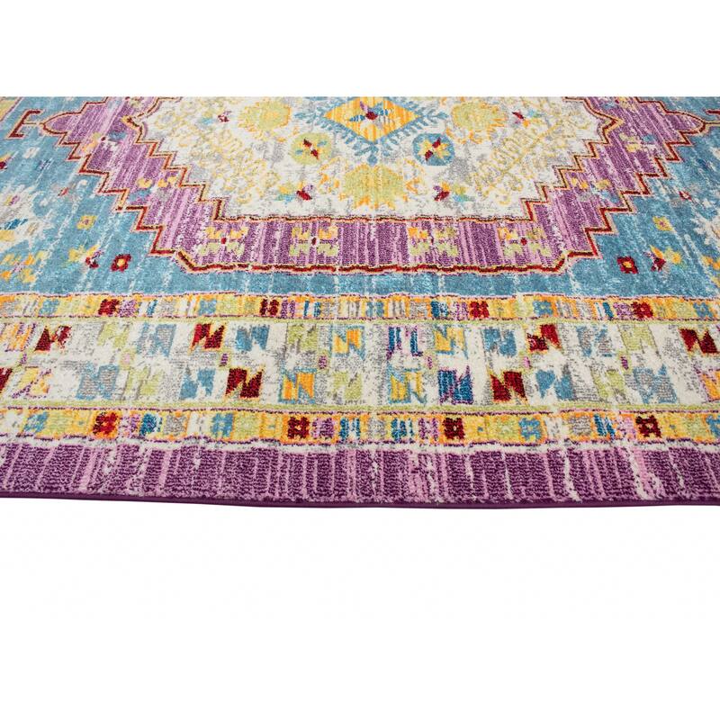Noori Rug Sapphire Distressed Hester Rug