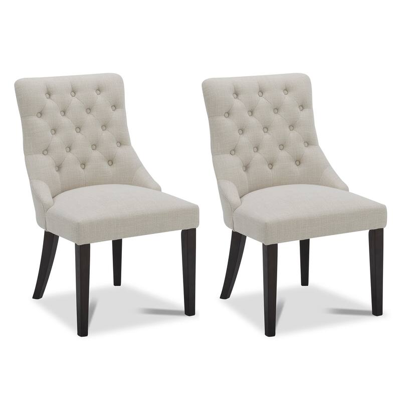 Renee Dining Chair Set of 2 - Effie Linen