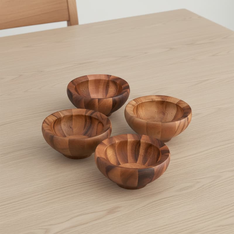 Nambe Set of 4 Yaro Salad Bowls - 36 oz